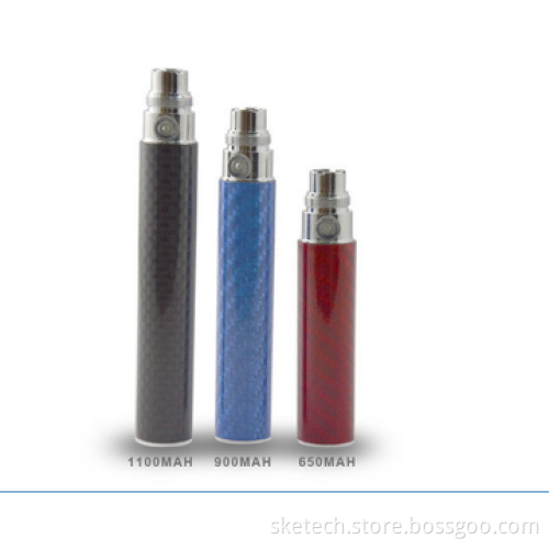 Ego battery with carbon fiber tubeNew